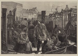 Le marché aux poissons à Berlin
